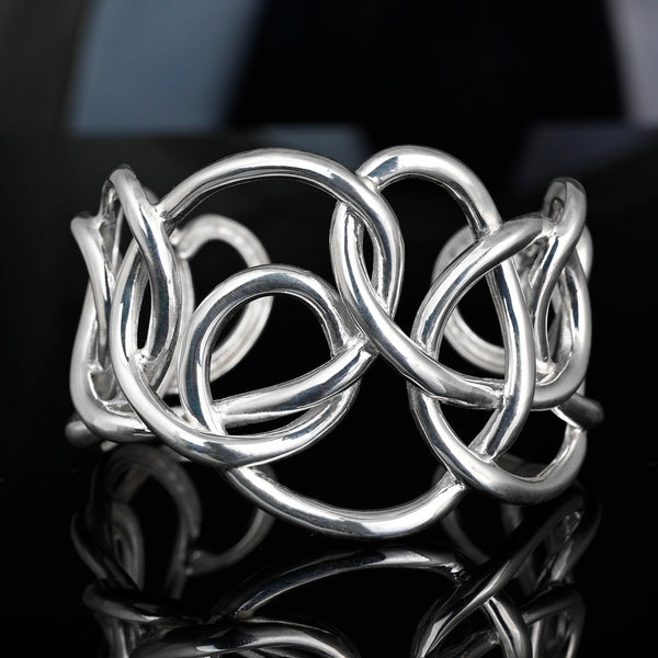 Angela Cummings Sterling Silver Knot Cuff Bracelet