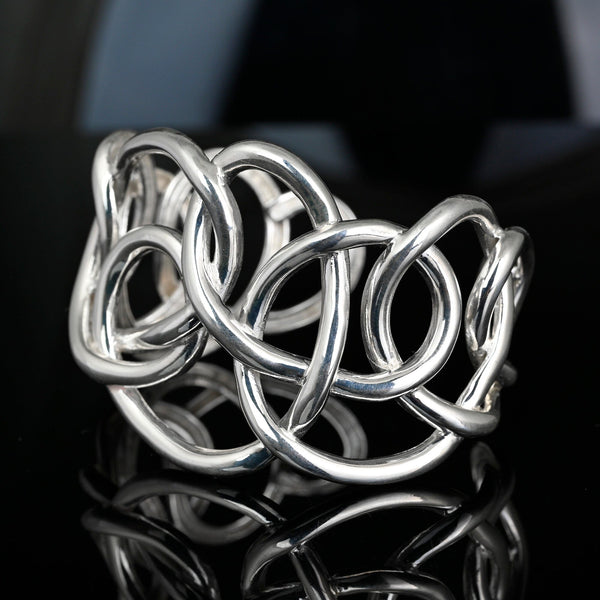 Angela Cummings Sterling Silver Knot Cuff Bracelet