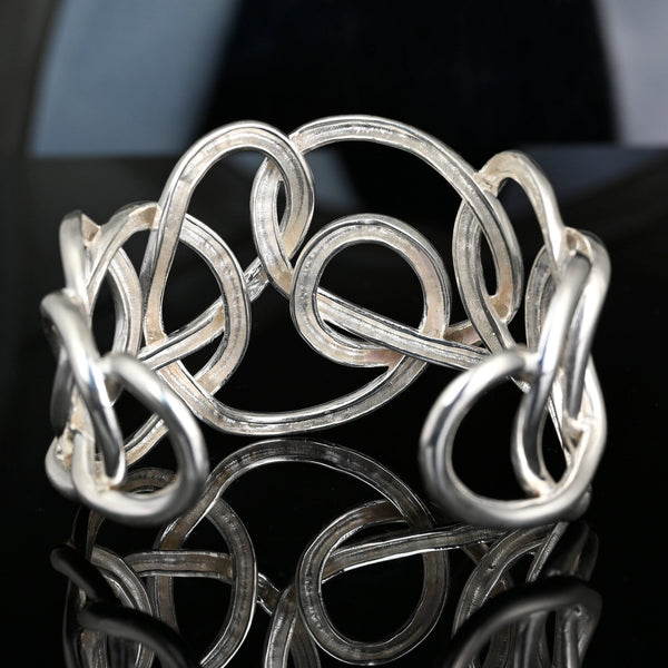 Angela Cummings Sterling Silver Knot Cuff Bracelet