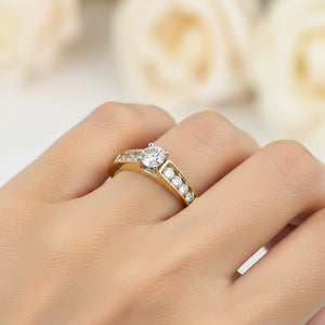 Vintage 1.15 Carat Diamond Solitaire Engagement Ring - Boylerpf