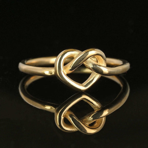 James Avery 14K Gold Love Knot Heart Ring - Boylerpf