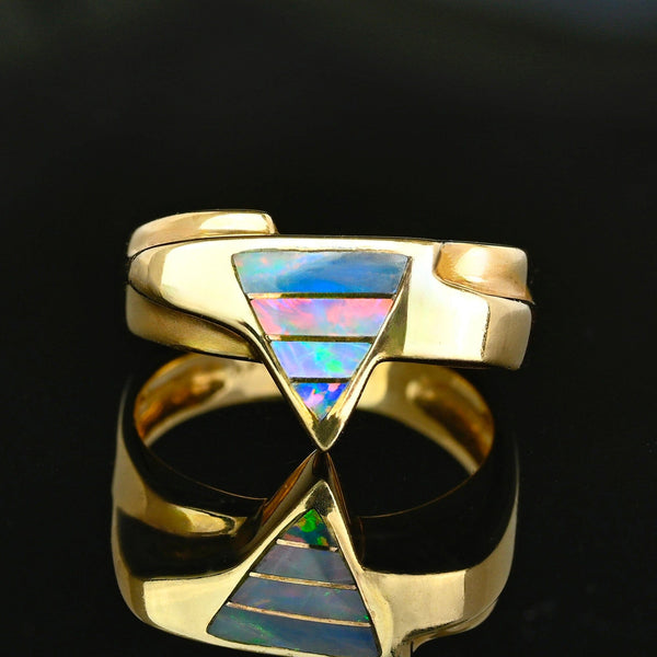 Vintage 14K Gold Thane DeLeon Opal Ring