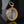 Load image into Gallery viewer, DEPOSIT Antique 15K Gold Working Compass Fob Pendant, Xtra Large - Boylerpf

