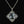 Load image into Gallery viewer, Vintage Rock Crystal Diamond Pendant Sterling Silver - Boylerpf
