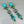 Load image into Gallery viewer, Vintage Federico Jimenez Turquoise Sterling Silver Earrings
