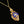 Load image into Gallery viewer, Antique 14K Gold Biedermeier Blue Enamel Leaf Pendant
