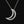 Load image into Gallery viewer, 14K White Gold Crescent Moon Diamond Necklace - Boylerpf
