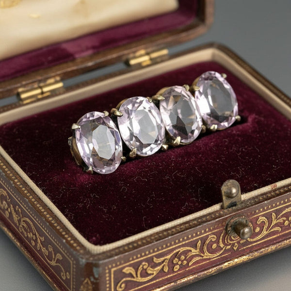 Antique Victorian Amethyst Brooch 9.75 Carats - Boylerpf