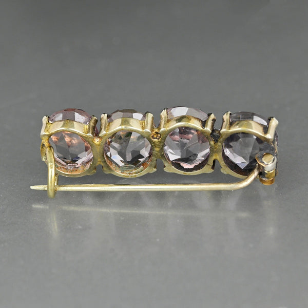 Antique Victorian Amethyst Brooch 9.75 Carats - Boylerpf