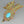 Load image into Gallery viewer, Gold Vermeil Natural Tourmaline Peacock Bib Necklace
