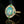 Load image into Gallery viewer, Vintage 14K Gold Diamond Halo Emerald Opal Ring
