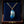 Load image into Gallery viewer, Vintage Blue Banded Agate Lucky Bean Pendant 9K Gold
