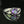 Load image into Gallery viewer, Vintage Opal Inlay Mystic Topaz Ring in 10K White Gold - Boylerpf
