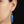 Load image into Gallery viewer, Victorian Morpho Butterfly Wing Rock Crystal Earrings - Boylerpf
