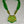 Load image into Gallery viewer, Vintage Thewa 18K Gold Enamel Green Glass Necklace
