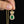 Load image into Gallery viewer, Vintage Emerald Diamond Pendant Necklace, 14K Gold Halo
