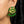 Load image into Gallery viewer, Vintage Thewa 18K Gold Peacock Green Glass Clip-On Earrings
