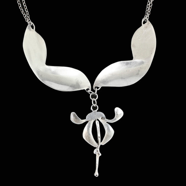 Pat Cheney Scottish Enamel Pendant Necklace, Art Nouveau - Boylerpf