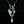 Load image into Gallery viewer, Arts &amp; Crafts Charles Horner Enamel Flower Turquoise Necklace - Boylerpf
