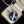 Load image into Gallery viewer, Antique Silver Crown Motif Banded Agate Bloodstone Pendant Fob - Boylerpf
