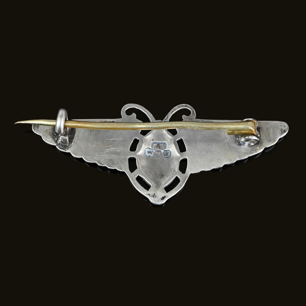 Antique Charles Horner Egyptian Revival Scarab Brooch, C. 1912