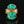 Load image into Gallery viewer, Vintage Natural Turquoise Ring 14K Gold Statement
