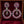 Load image into Gallery viewer, Federico Jimenez Amethyst Chandelier Sterling Silver Earrings
