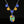 Load image into Gallery viewer, Bernard Instone Arts &amp; Crafts Enamel Flower Necklace - Boylerpf
