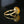 Load image into Gallery viewer, Antique 14K Gold Fleur de Lis Chalcedony Cabochon Ring - Boylerpf
