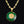 Load image into Gallery viewer, 18K Gold Green Quartz Star Man In The Moon Pendant - Boylerpf
