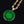 Load image into Gallery viewer, 18K Gold Green Quartz Star Man In The Moon Pendant - Boylerpf

