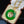 Load image into Gallery viewer, 18K Gold Green Quartz Star Man In The Moon Pendant - Boylerpf
