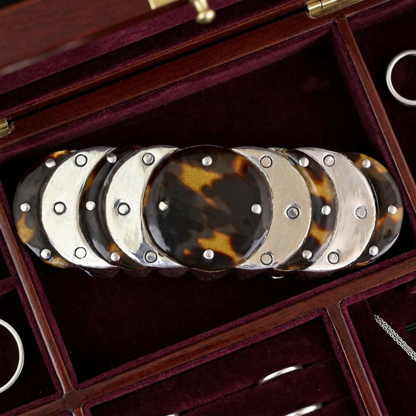 William Spratling Taxco Sterling Silver Shell Belt Buckle