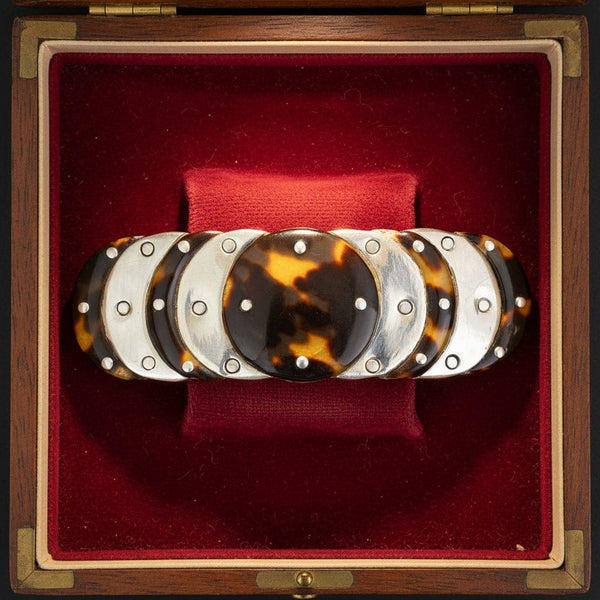William Spratling Taxco Sterling Silver Shell Belt Buckle