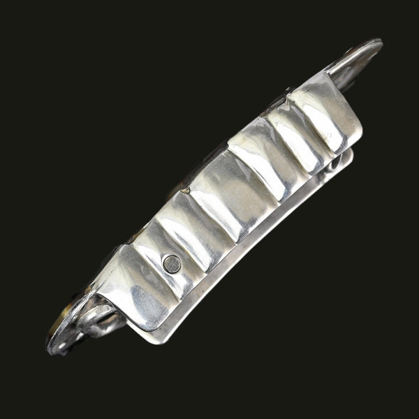 William Spratling Taxco Sterling Silver Shell Belt Buckle