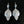 Load image into Gallery viewer, Vintage Russian Niello Silver Chandelier Earrings 875 Hallmark - Boylerpf
