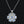 Load image into Gallery viewer, Vintage Sterling Silver Moonstone Pendant Blue Flash
