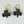 Load image into Gallery viewer, Antique Victorian Irish Bog Oak Shamrock Earrings
