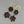 Load image into Gallery viewer, Antique Flower Cluster Bohemian Garnet Earrings - Boylerpf
