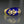 Load image into Gallery viewer, Vintage 18K Gold Diamond Fleur De Lis Enamel Dome Ring - Boylerpf
