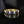Load image into Gallery viewer, Gold Diamond Three Stone Sapphire Stacking Ring Band - Boylerpf
