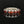 Load image into Gallery viewer, Vintage Amber Cabochon Eternity Band Ring
