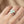 Load image into Gallery viewer, Vintage Opal Diamond Ring Clover Sterling Silver October Birthstone
