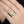Load image into Gallery viewer, Vintage Opal Diamond Ring Clover Sterling Silver October Birthstone
