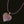 Load image into Gallery viewer, Rhodolite Garnet Heart Pendant Necklace 10K Gold Vermeil
