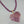 Load image into Gallery viewer, Rhodolite Garnet Heart Pendant Necklace 10K Gold Vermeil
