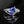 Load image into Gallery viewer, Vintage Bypass Diamond Trillion Cut Sapphire Ring in White Gold - Boylerpf
