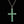 Load image into Gallery viewer, Antique Silver Large Cabochon Turquoise Cross Pendant - Boylerpf
