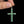 Load image into Gallery viewer, Antique Silver Large Cabochon Turquoise Cross Pendant - Boylerpf
