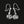 Load image into Gallery viewer, Vintage Silver Dangle Moonstone Cabochon Earrings - Boylerpf
